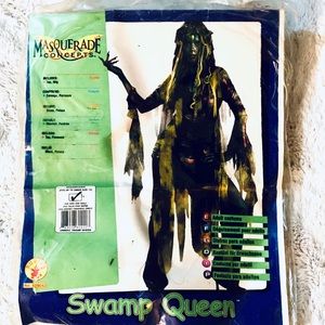 Swamp Queen Halloween Costume Adult One Size
